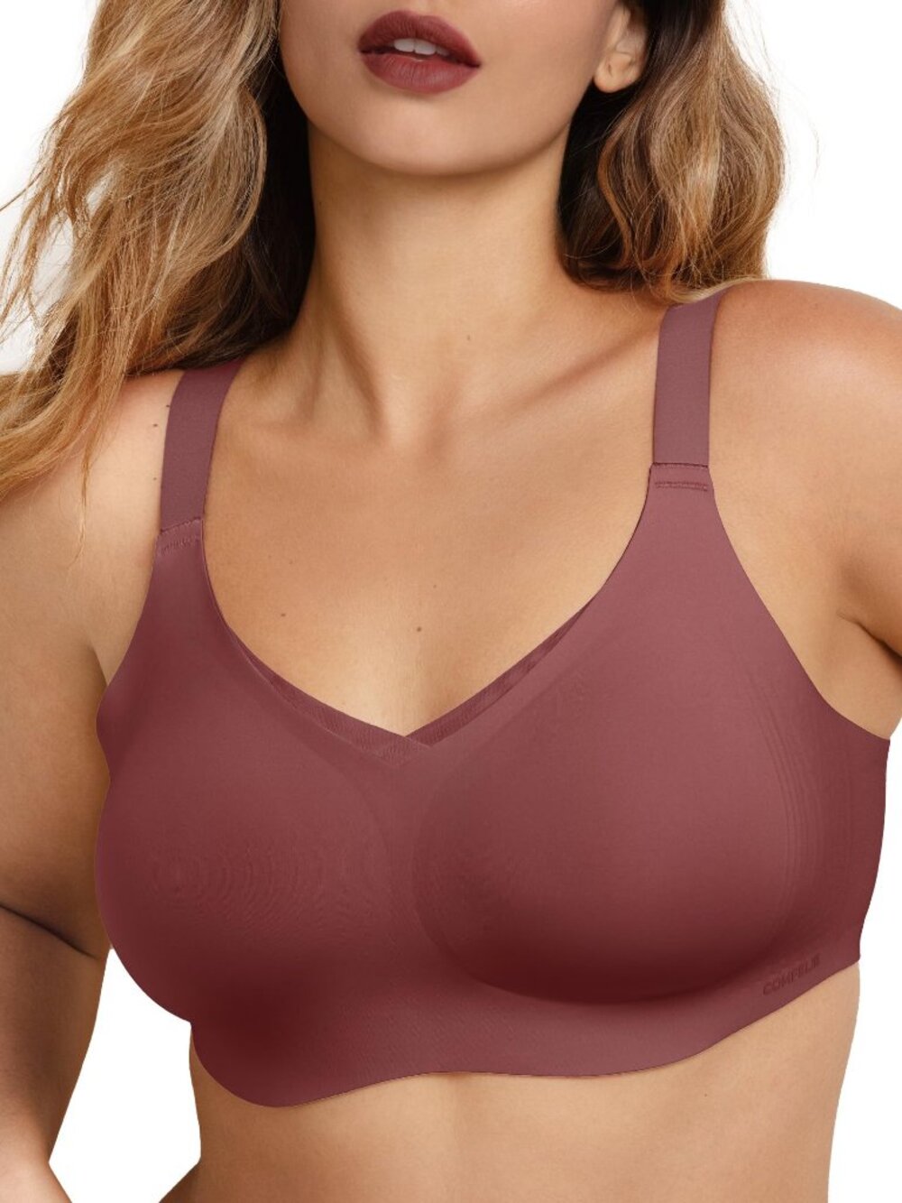 Women No Underwire Bra Comfy Seamless Bras Full Coverage Mesh Bralette